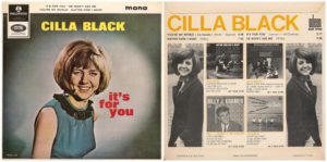 1964 - It's For You - Cilla Black, 7 inch EP, U.K., front & back