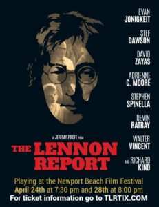 Lennon Report, The - film poster, 2016 - 2