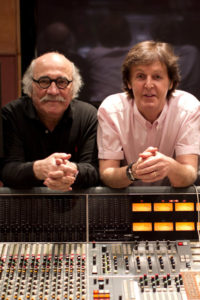 LiPuma, Tommy - record producer, with Paul McCartney, 2011