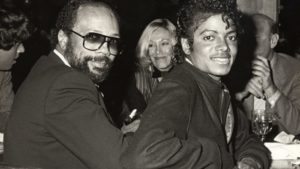 Quincy Jones med Michael Jackson