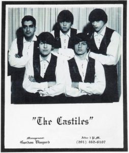 The Castiles 1966 - George Theiss i midten, Bruce nr. 2 fra venstre